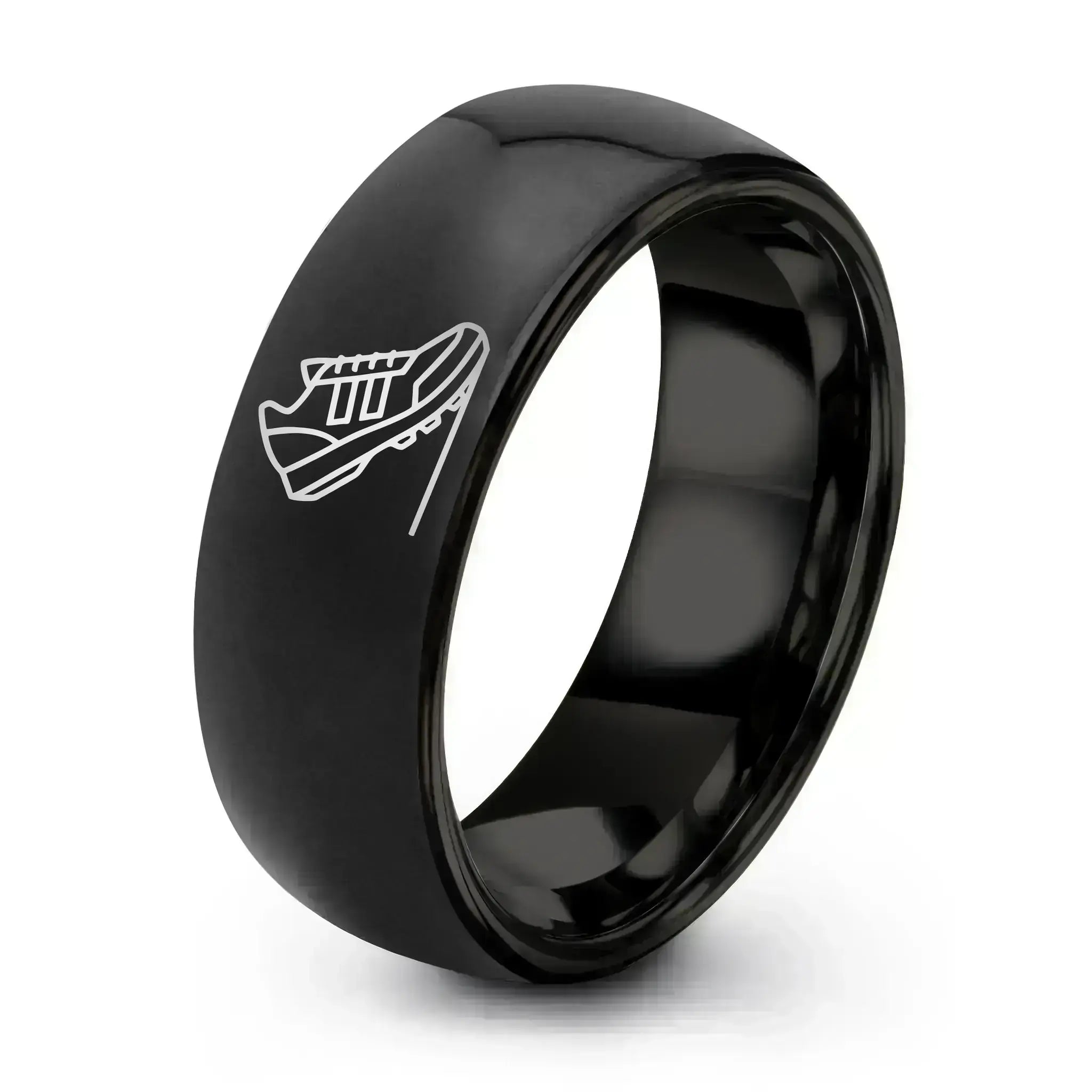 bridal wedding ring sets for women β black tungsten modern pentathlon ring