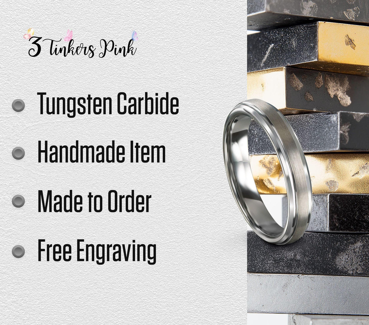 Mens Wedding Band,Mens Tungsten Wedding Band,Wedding Wedding Bands,Unique Mens Wedding Bands,Silver Tungsten Rings Set,For,Gifts,Anniversary