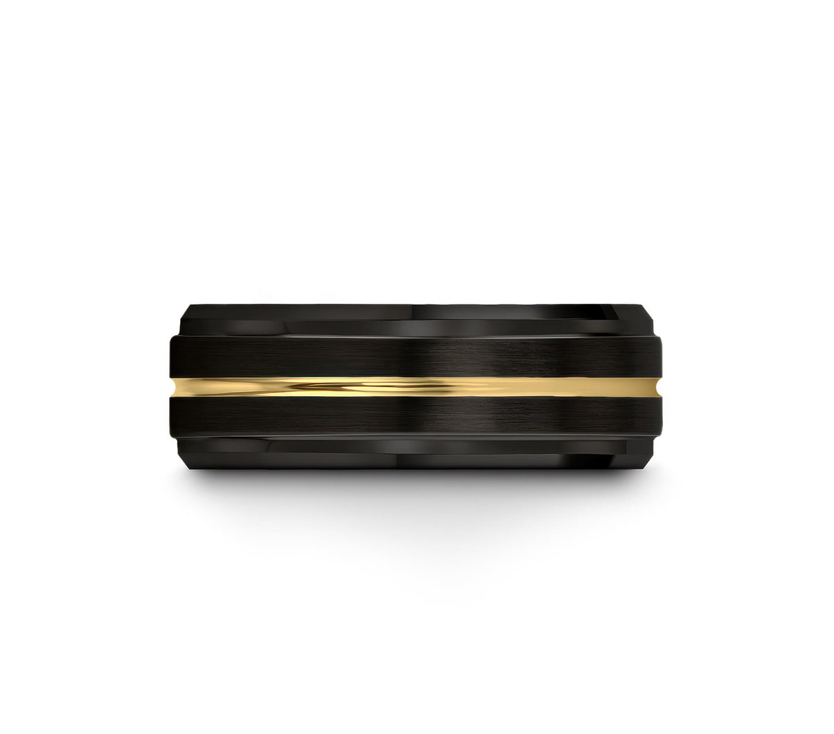 Mens Wedding Band,Mens Tungsten Wedding Band,Wedding Rings,His and Her Wedding Bands,Flat Gold Band,Black Friday,For,Gifts,Anniversary,First