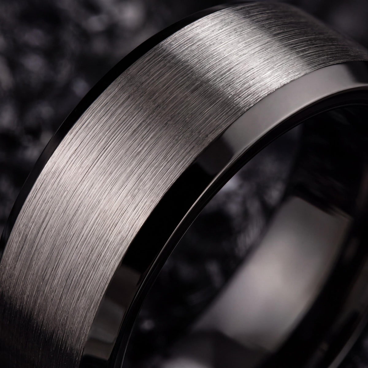 Wedding Band,Tungsten Wedding Band,Mens Wedding Ring,Unique Matching Wedding Bands,Male Wedding Band Gunmetal 6mm,Mens Wedding Band Black,10