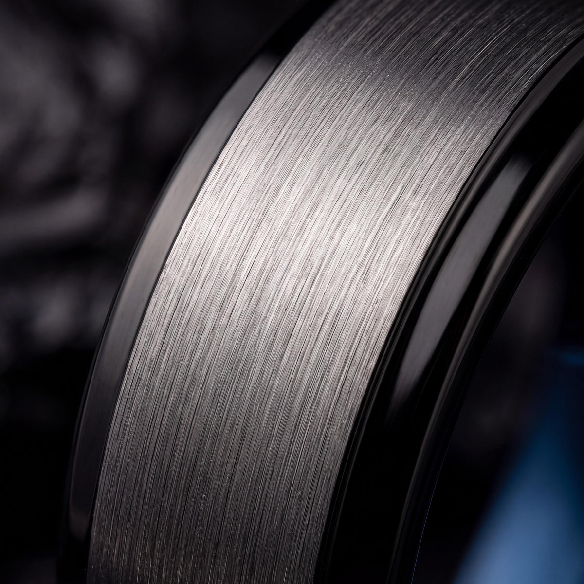Wedding Bands,Tungsten Wedding Band,Mens Wedding Ring,70Th Wedding Anniversary,Silver Tungsten Rings Set,Black Mens Wedding Band,Blue Ring,8