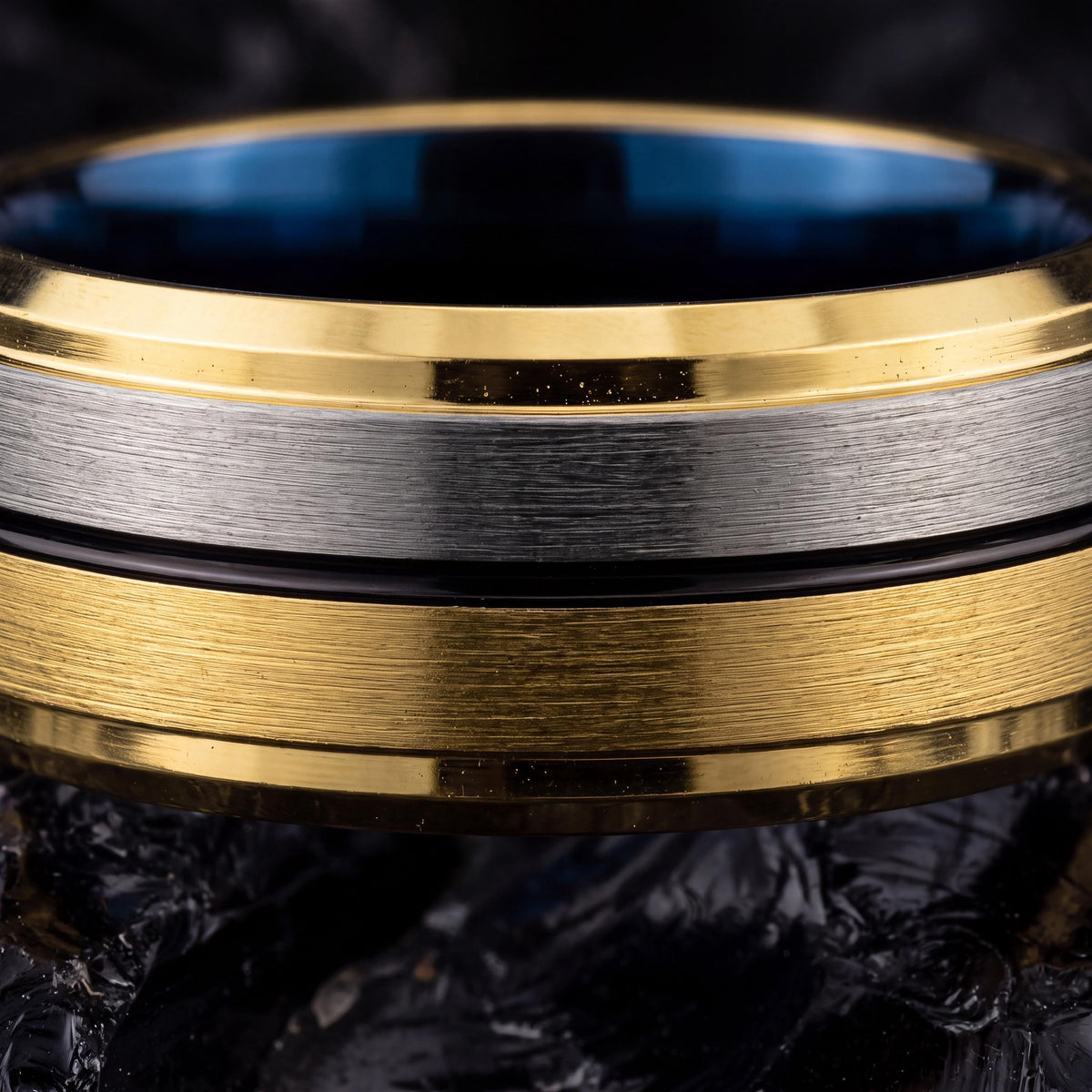 Tungsten Wedding Band,Mens Wedding Band Tungsten,Wedding Rings,Wedding Band Ring,Gold Ring Set,Silver Wedding Band Women,Black Friday,Blue,1