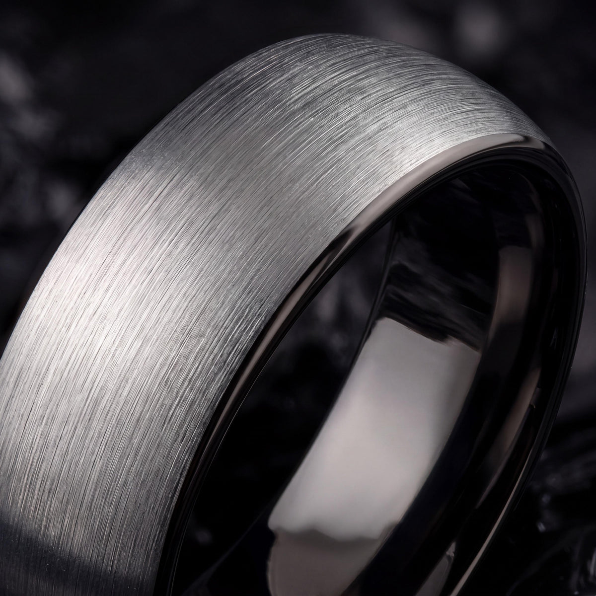 Wedding Ring,Mens Wedding Band Tungsten,Wedding Bands Set,Narrow Comfort Fit Wedding Band,Male Wedding Band Gunmetal 4Mm,Mens Silver Ring,10