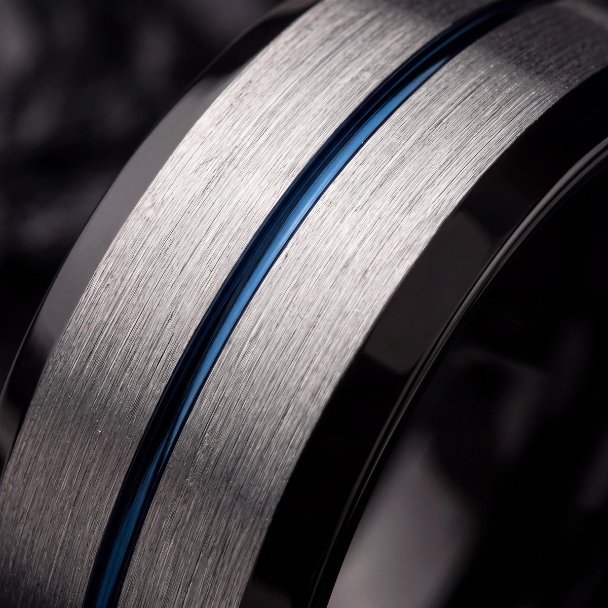 Mens Wedding Band Tungsten,Womens Wedding Bands,Mens Wedding Band Engraved,Initial Ring Silver,Black Mens Wedding Band,Dusty Blue Wedding,10