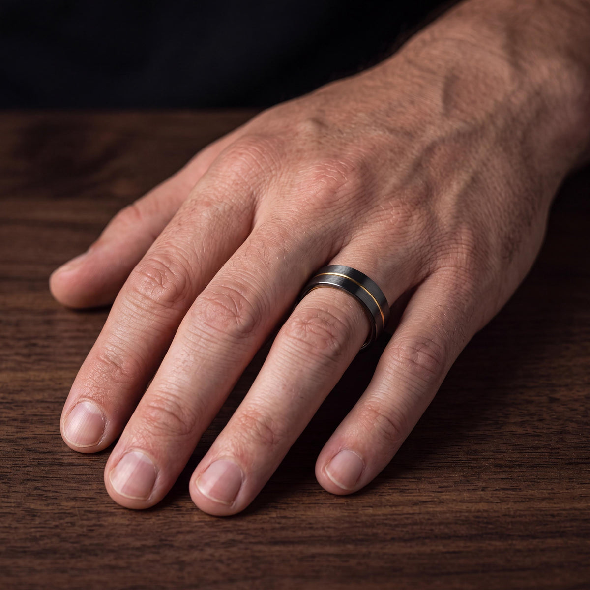 Wedding Bands,Mens Tungsten Wedding Band,Wedding Bands Women Unique,Women Wedding Band,Male Wedding Band Gunmetal 8mm,Mens Pinky Ring Gold,8