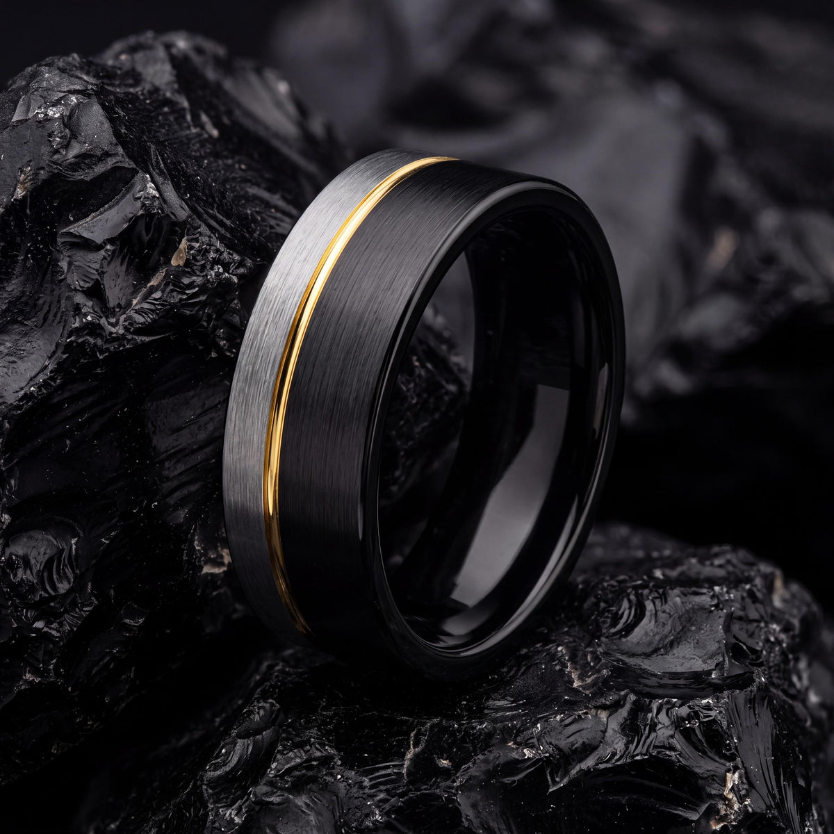 Mens Wedding Band Tungsten,Wedding Band Men,Wedding Band Engagement,Gold Initial Ring,Handmade Jewelry Rings Silver,Wedding Jewelry Black,10