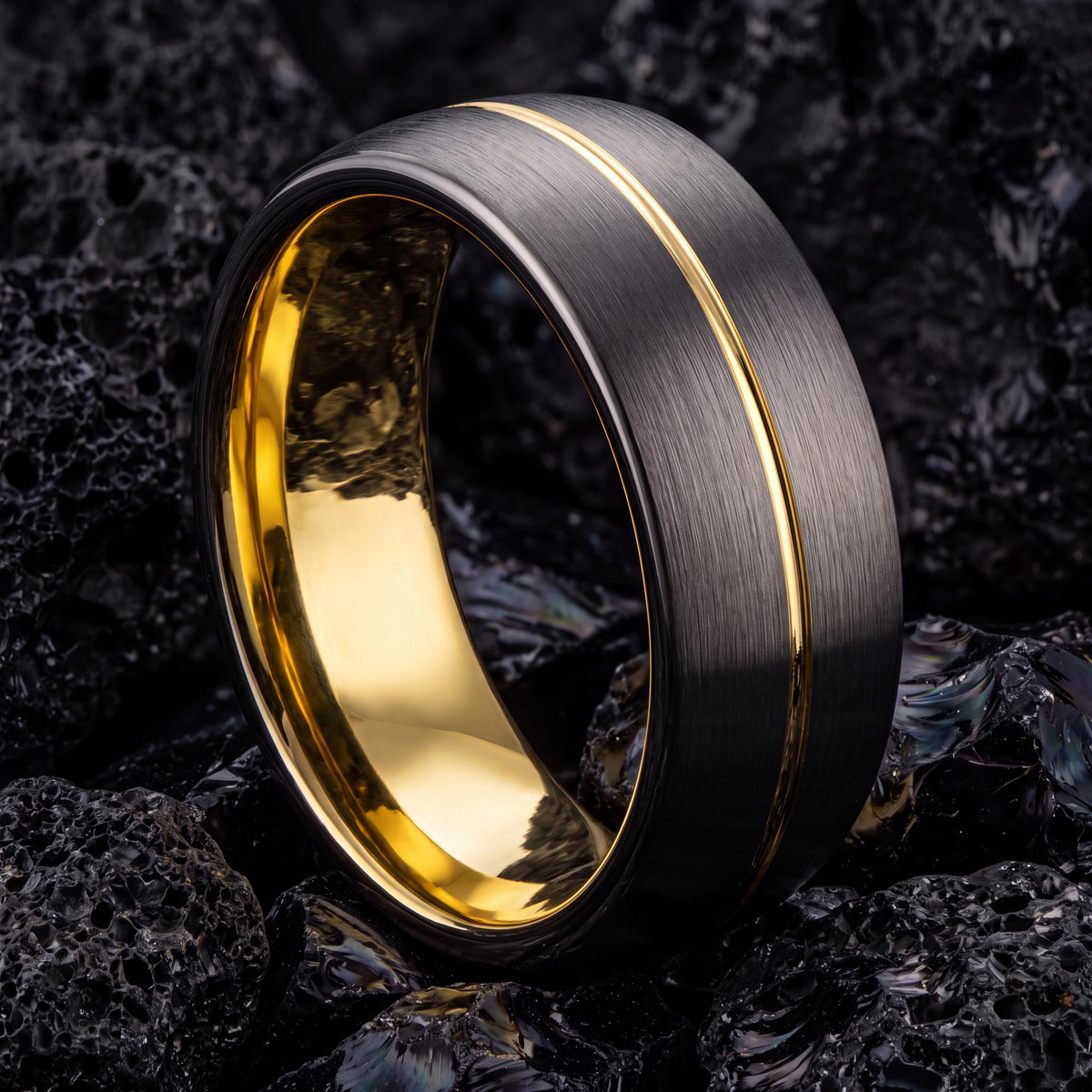 Tungsten Wedding Band,Mens Wedding Band Tungsten,Wedding Wedding Bands,Wedding Band Women Thin,Male Wedding Band Gunmetal 6mm,Gold Jewlery,8