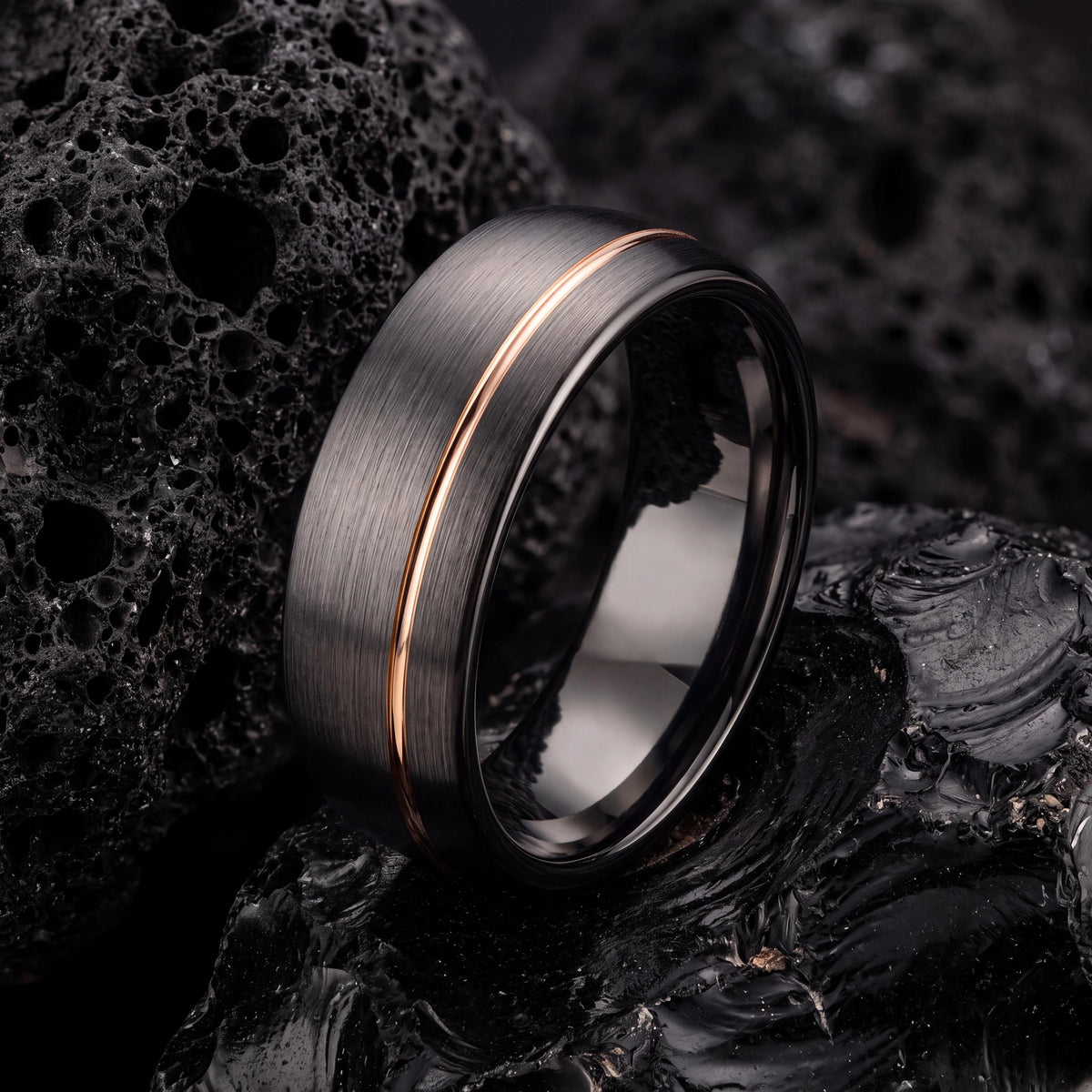 Wedding Band,Tungsten Wedding Band,Womens Wedding Bands,Wedding Bands Women Curved,Gunmetal Men Wedding Band,Rose Wedding Band,For,Gifts,Her