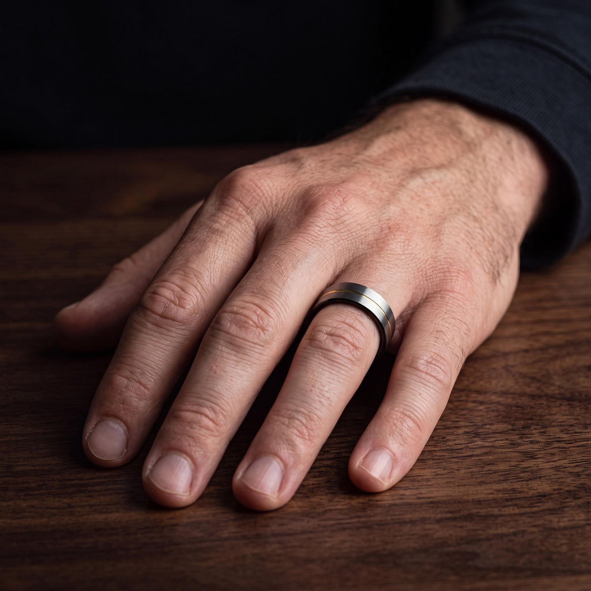 Wedding Band,Mens Wedding Band Tungsten,Mens Wedding Rings,Wedding Band Women Thin,Gold Plated,Handmade Jewelry Rings Silver,Black Jewelry,1