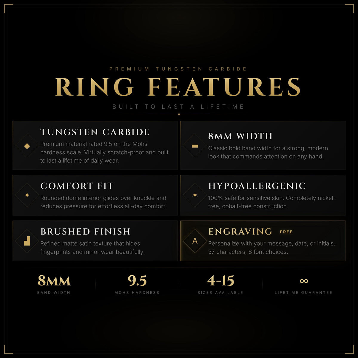 Wedding Band,Mens Wedding Band Tungsten,Mens Wedding Rings,Wedding Band Women Thin,Gold Plated,Handmade Jewelry Rings Silver,Black Jewelry,1