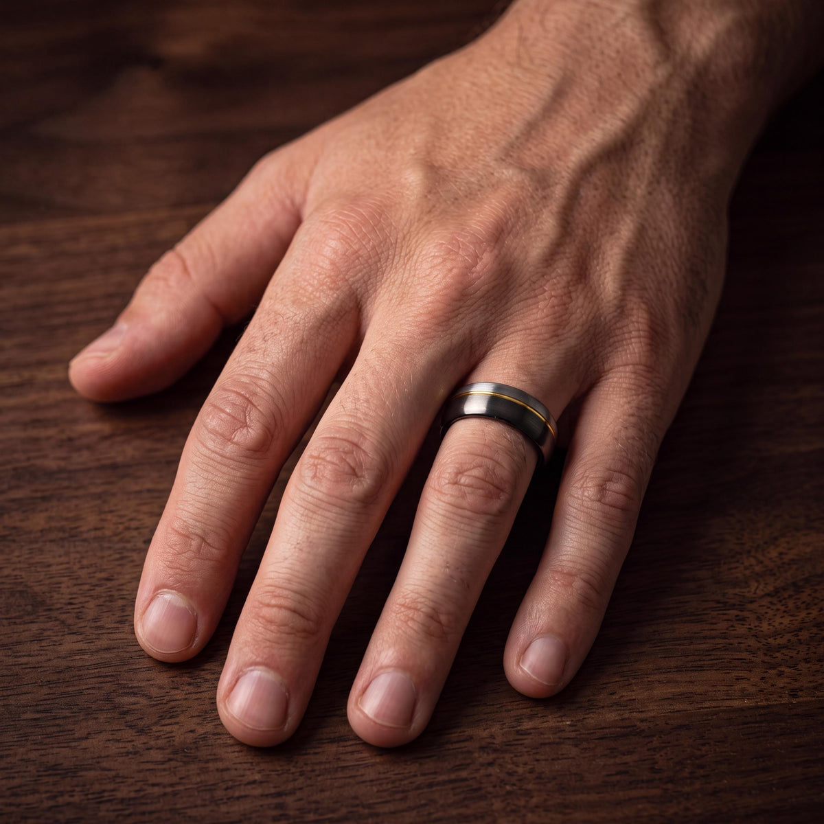 Tungsten Wedding Band,Mens Wedding Bands,Wedding Ring Set His and Hers Unique,Gunmetal Men Wedding Band,Gold Jewlery,Silver Handmade Ring,10