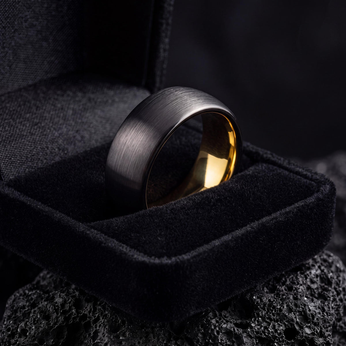 Wedding Band,Mens Tungsten Wedding Band,Men Wedding Band,60Th Wedding Anniversary Parents,Male Wedding Band Gunmetal 4Mm,Unique Gold Rings,1