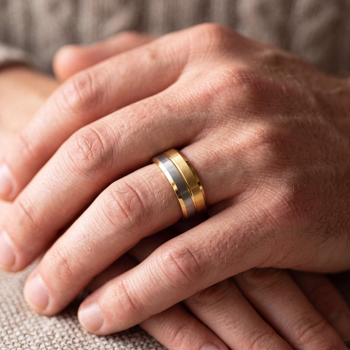 Tungsten Wedding Band,Wedding Bands Women Unique,Two Tone Mens Wedding Rings,Tungsten Ring Gold,Silver Promise Ring Men,Gold And Silver Ring