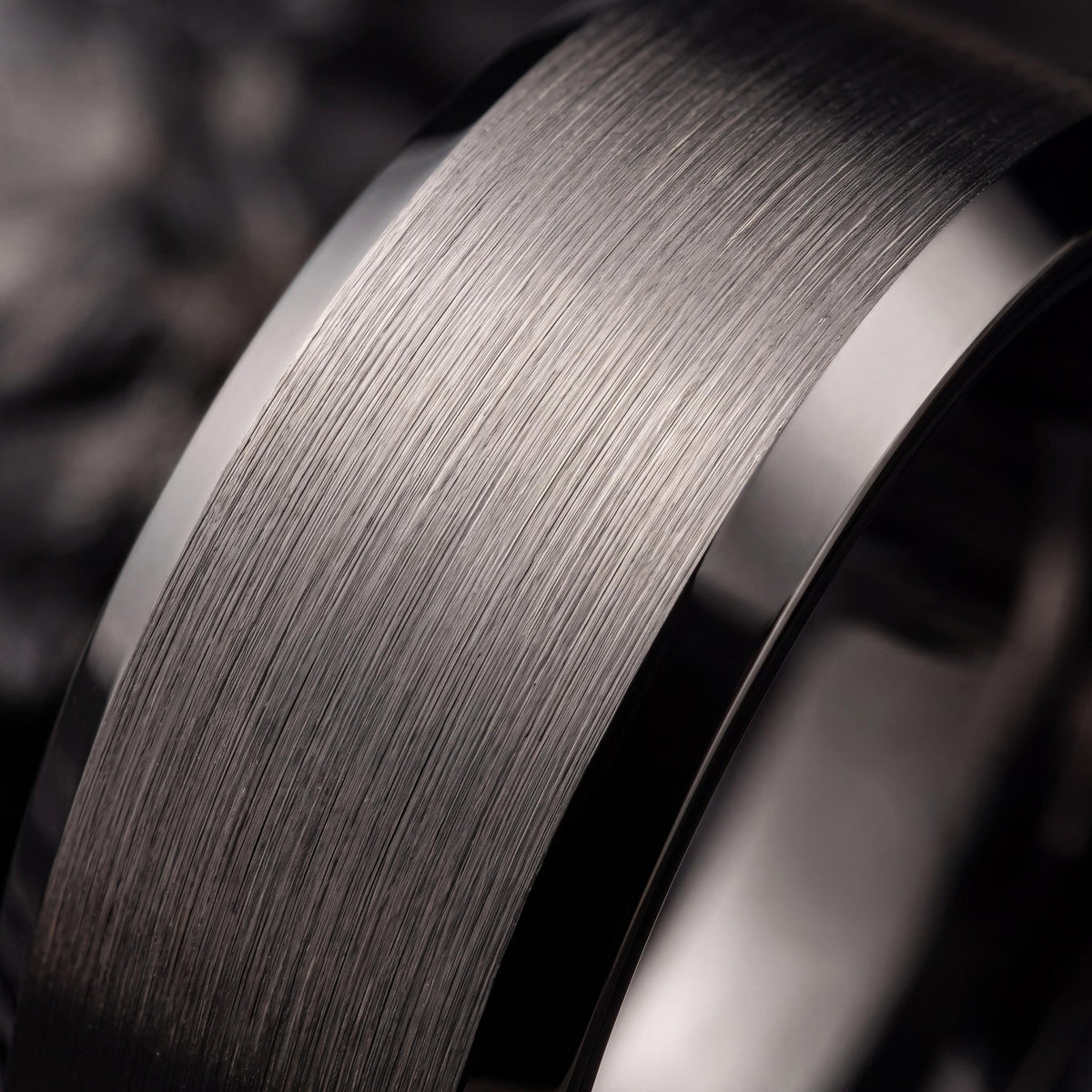 Tungsten Wedding Band,Mens Tungsten Wedding Band,Womens Wedding Bands,Wedding Band Set His And Hers Unique,Male Wedding Band Gunmetal 4Mm,10