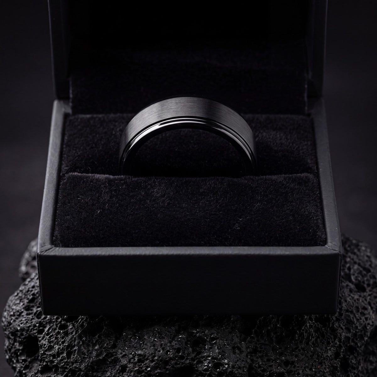 Tungsten Wedding Band,Mens Tungsten Wedding Band,Couples Wedding Bands,His and Hers Wedding Rings,Mens Wedding Band Black,Blue Wedding Bands