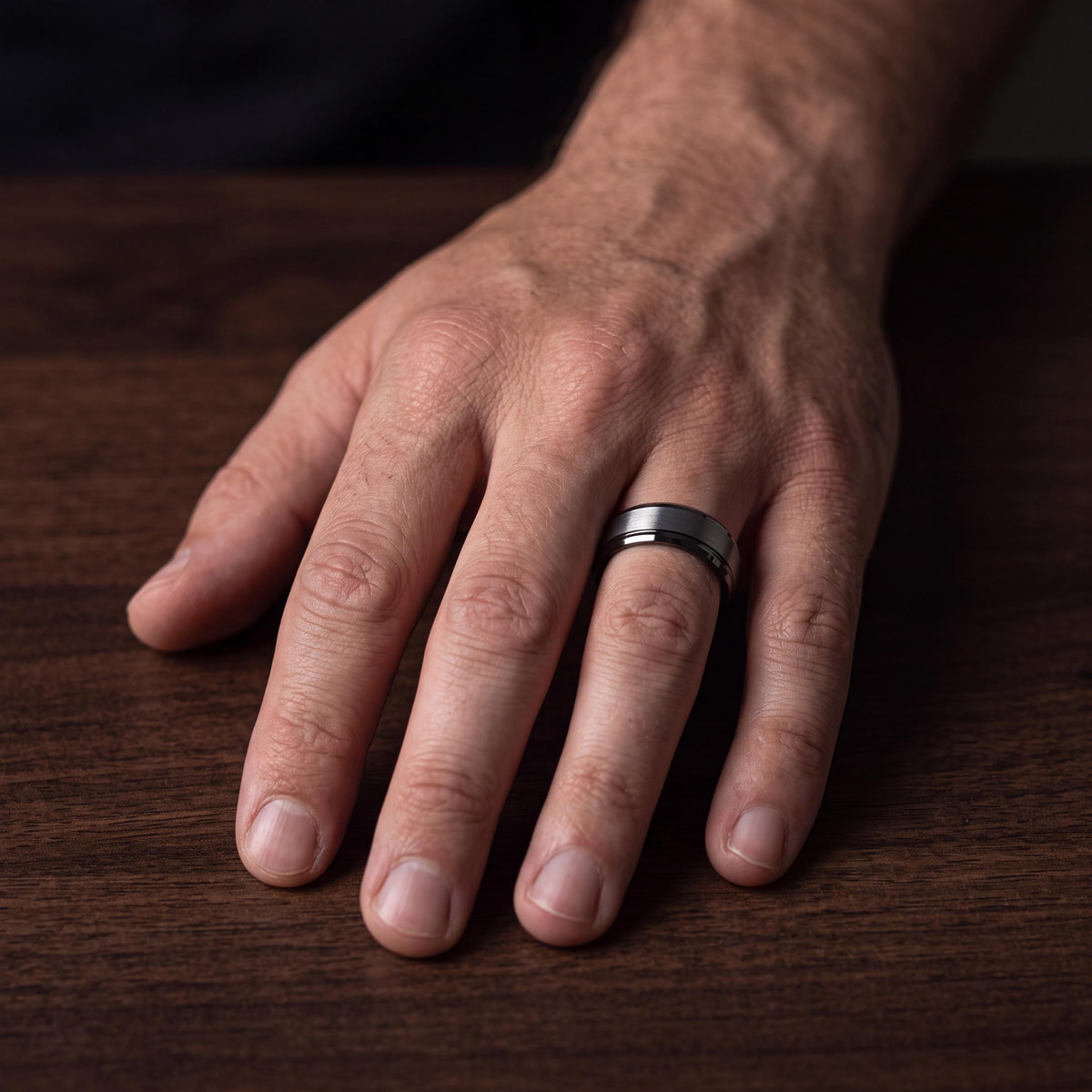 Tungsten Wedding Band,Mens Wedding Band Tungsten,Womens Wedding Bands,Unisex Wedding Ring,Male Wedding Band Gunmetal 6mm,Silver Wedding Ring