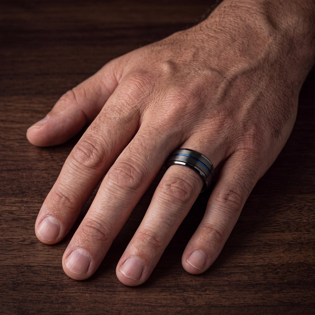 Wedding Bands,Tungsten Wedding Band,Wedding Rings,Curved Wedding Bands,Male Wedding Band Gunmetal 6mm,Blue Rings,For,Gifts,Anniversary,First