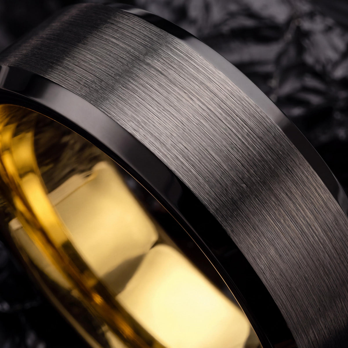 Tungsten Wedding Band,Mens Tungsten Wedding Band,Wedding Rings,Couples Wedding Rings,Male Wedding Band Gunmetal 8mm,Thin Gold Wedding Band,8