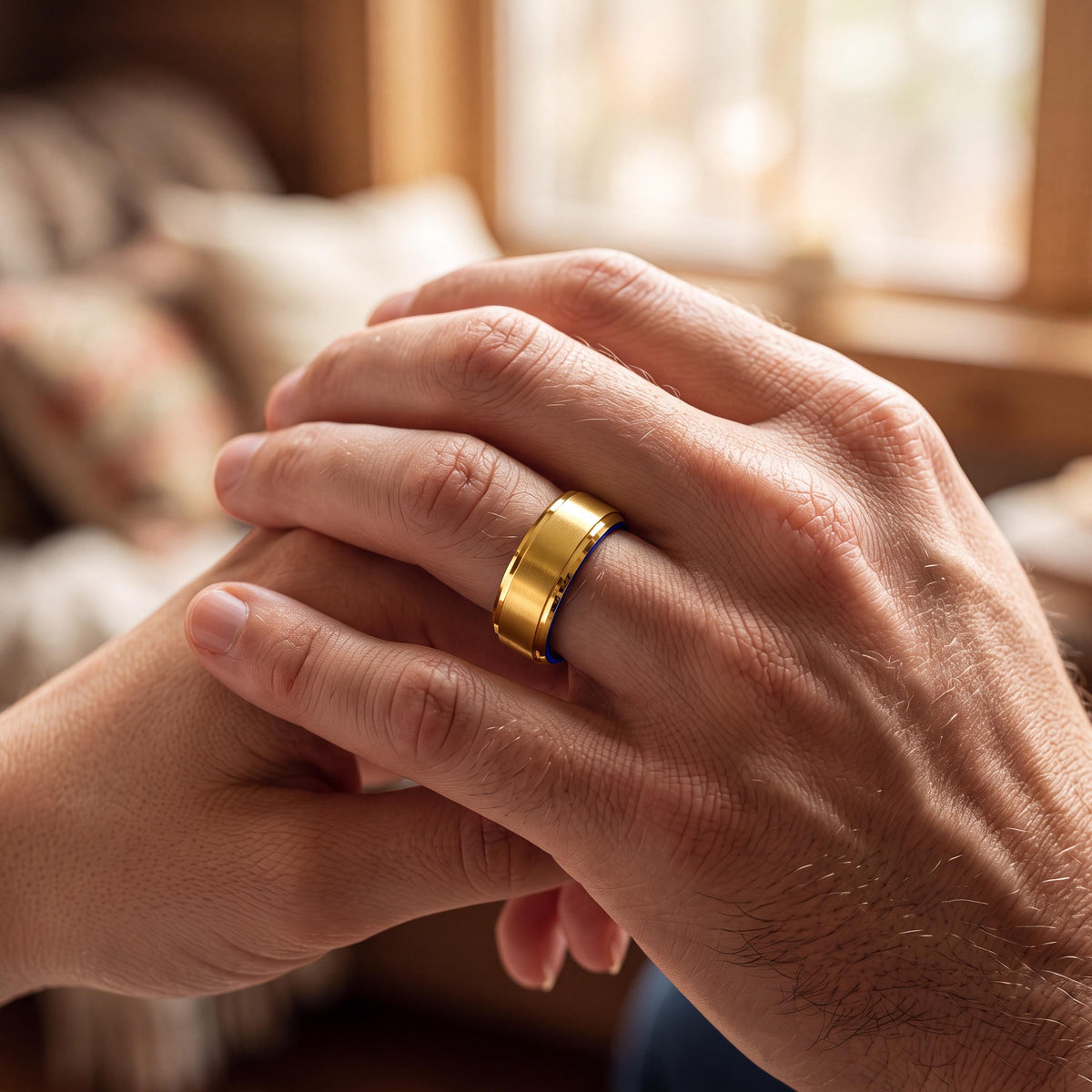 Wedding Band,Mens Tungsten Wedding Band,Mens Wedding Band Unique,Wedding Band Tungsten Carbide,Wedding Band Set Yellow Gold,Blue Band Ring,1