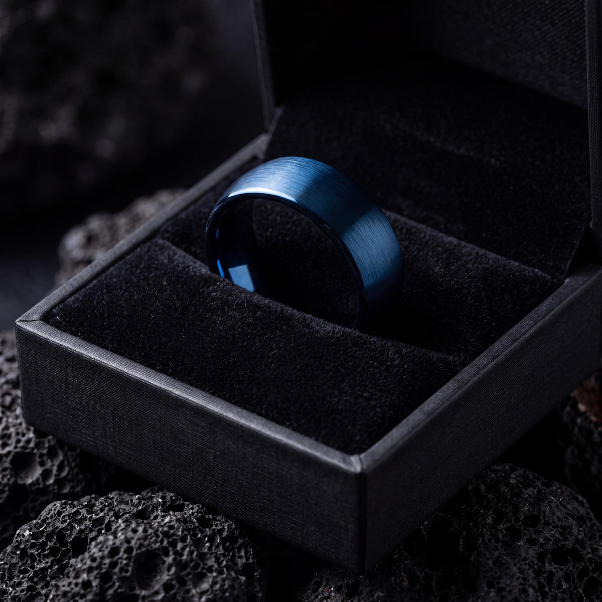Tungsten Wedding Band,Mens Wedding Band Tungsten,Matching Wedding Bands His and Hers,Two Tone Wedding Band Set,Thin Blue Line,For,Gifts,Year
