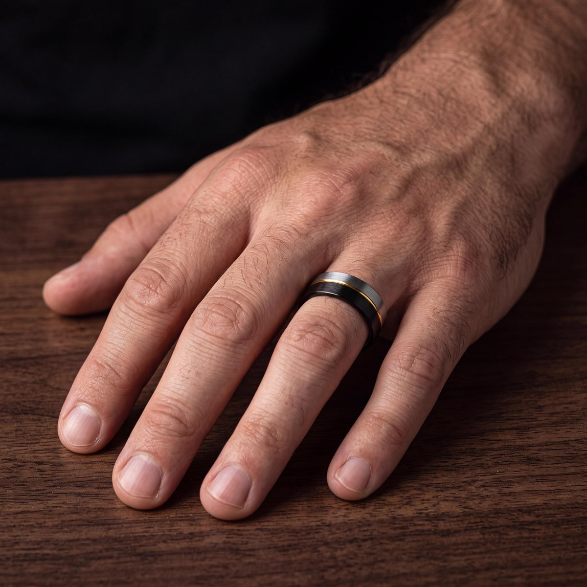 Mens Wedding Band Tungsten,Wedding Band Men,Wedding Band Engagement,Gold Initial Ring,Handmade Jewelry Rings Silver,Wedding Jewelry Black,10