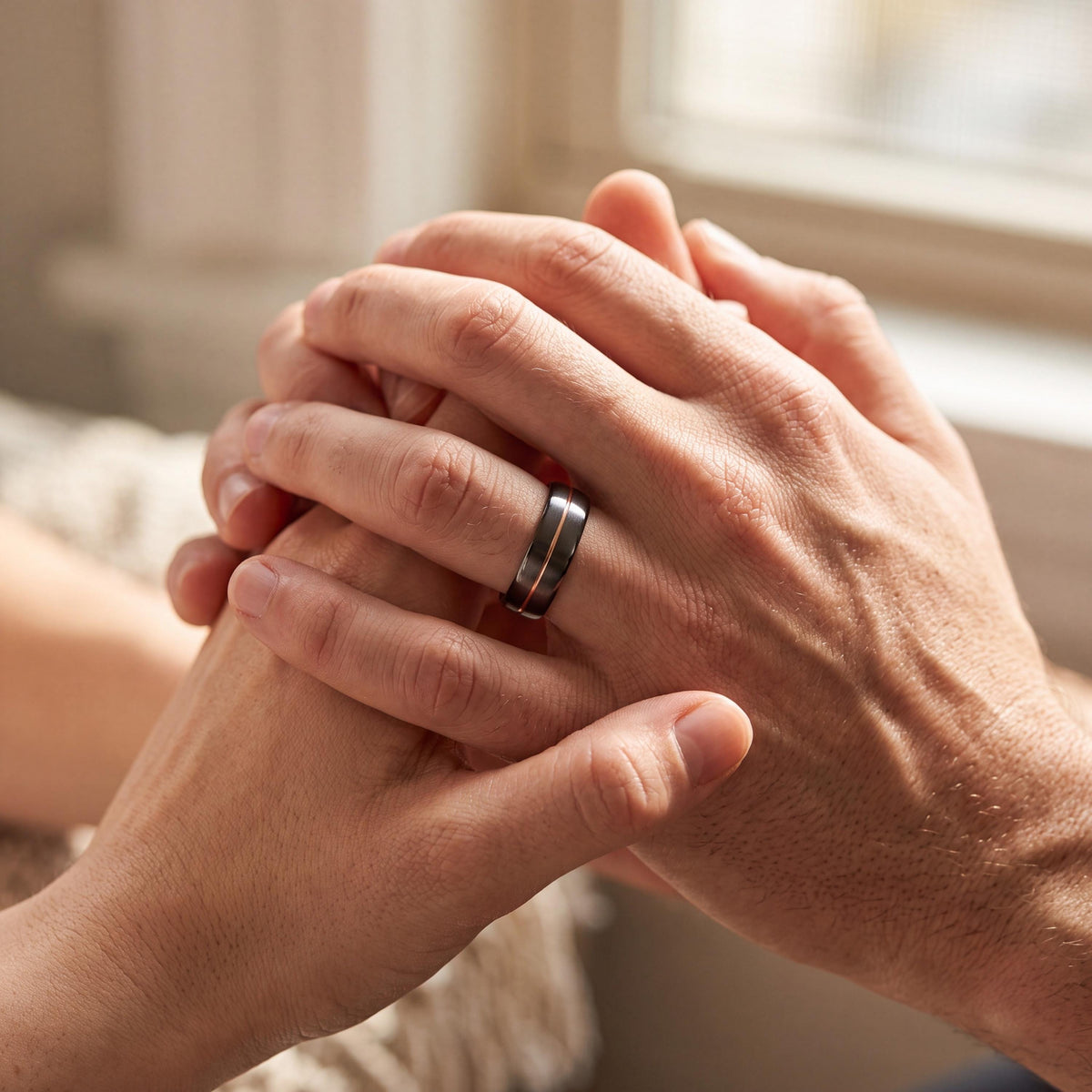 Wedding Band,Tungsten Wedding Band,Womens Wedding Bands,Wedding Bands Women Curved,Gunmetal Men Wedding Band,Rose Wedding Band,For,Gifts,Her