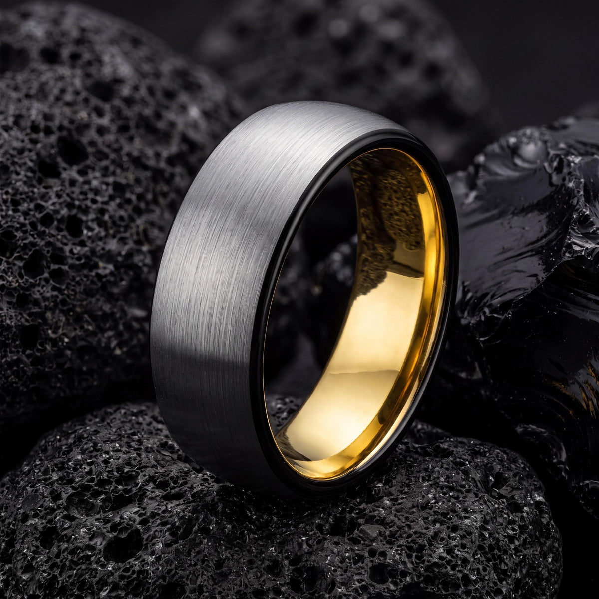Mens Wedding Band Tungsten,Wedding Band Set His And Hers,Wedding Bands Minimalist,Gold Rings Size 7,Mens Hammered Silver Rings,Black Wedding
