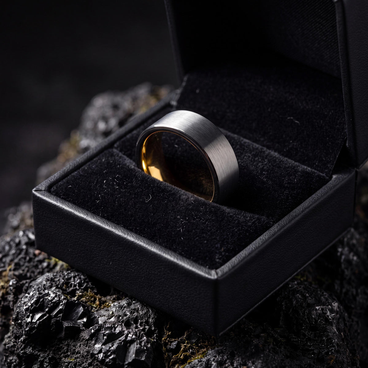 Wedding Ring,Tungsten Wedding Band,Men Wedding Ring,Wedding Ring Set Women,Gunmetal Men Wedding Band,Mens Jewelry Gold,Initial Ring Silver,8