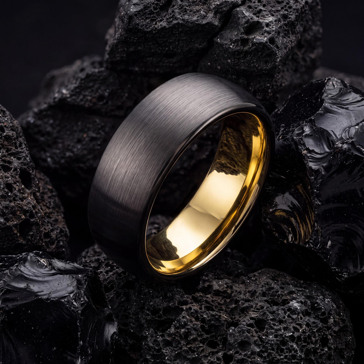 Wedding Band,Mens Tungsten Wedding Band,Men Wedding Band,60Th Wedding Anniversary Parents,Male Wedding Band Gunmetal 4Mm,Unique Gold Rings,1