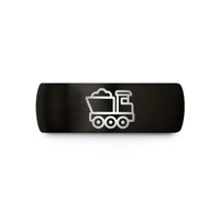 romantic presents for girlfriend – black tungsten coal tender wedding band