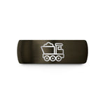 special keepsakes for her – gunmetal & black tungsten coal tender wedding band