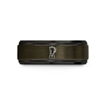 present ideas for him – gunmetal & black tungsten blender wedding band