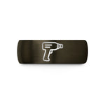 unique presents for boyfriend – gunmetal & black tungsten heat gun wedding band