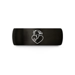 couple anniversary present ideas – black tungsten philippines heart wedding band
