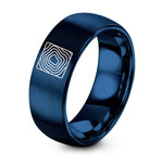swatch color sample for Topographic Contour Lines ring style 01