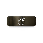special wedding band presents – gunmetal & black tungsten tinder bundle spark wedding band