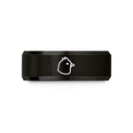 romantic presents for wife – black tungsten chick wedding band