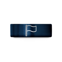 personalized presents for him – blue tungsten blue flag wedding band