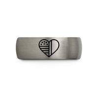 tungsten ring for men – rose gold & silver tungsten usa italy heart wedding band