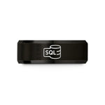 tungsten anniversary ring – black tungsten sql wedding band