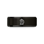 tungsten rings for men – black tungsten french press wedding band