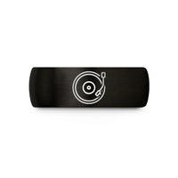 tungsten anniversary rings men – black tungsten slipmat turntable platter wedding band