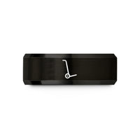 unique anniversary present ideas – black tungsten hand truck dolly wedding band