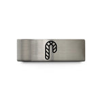wedding rings for partners – blue & silver tungsten candy cane stripes wedding band