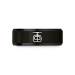 birthday presents for girls – black tungsten gondola car wedding band