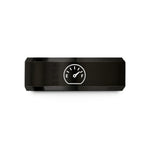 special presents for women – black tungsten fuel gauge wedding band