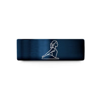 tungsten wedding bands men – blue tungsten spine corrector wedding band