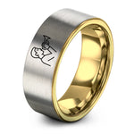 swatch color sample for Trumpet Player ring style 14