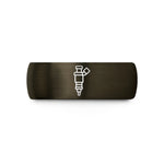unique anniversary presents shop – gunmetal & black tungsten fuel injector wedding band
