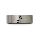 best teen birthday presents – gold & grey tungsten flat symbol wedding band